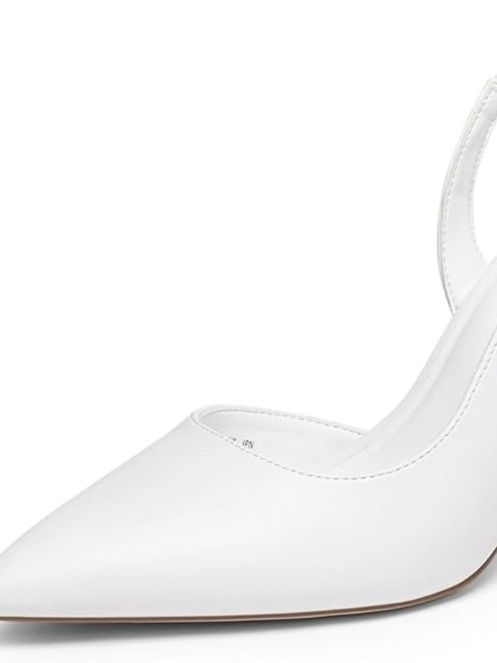 Women's Slingback Closed Pointed Toe Kitten Heels High Stiletto Dress Shoes Wedd